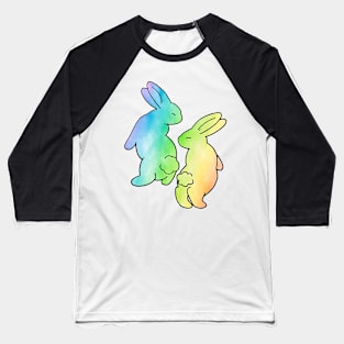 Twin Bunnies Baseball T-Shirt